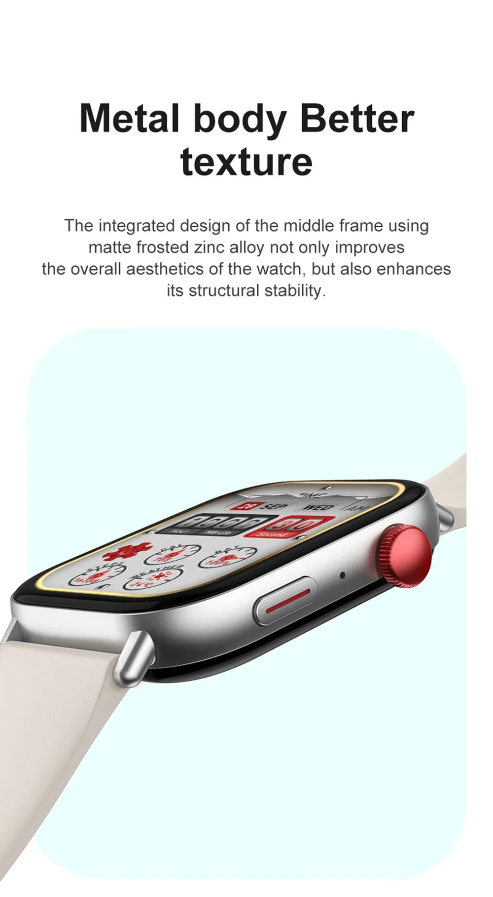 2 In 1 Fitness Tracker Voice Calling Smart Watch