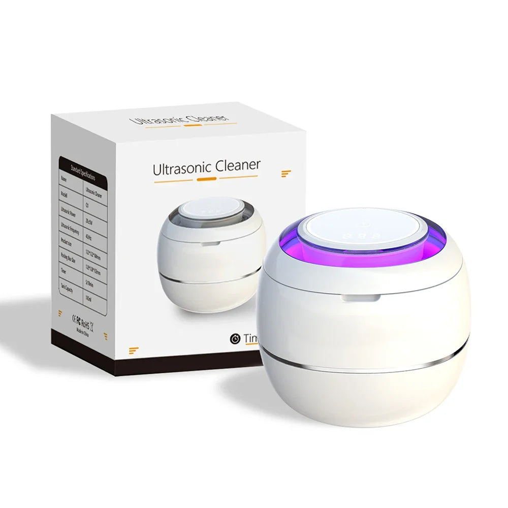 Mini Portable UV Ultrasonic Cleaner