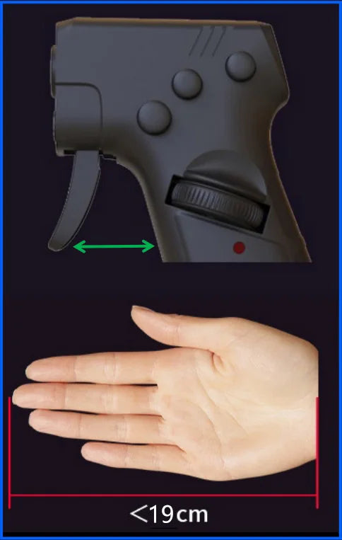 Ergonomic Gun Style Gaming Mouse