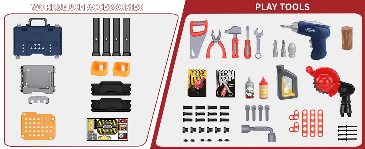 Toddler Transformable Construction Tool Kit