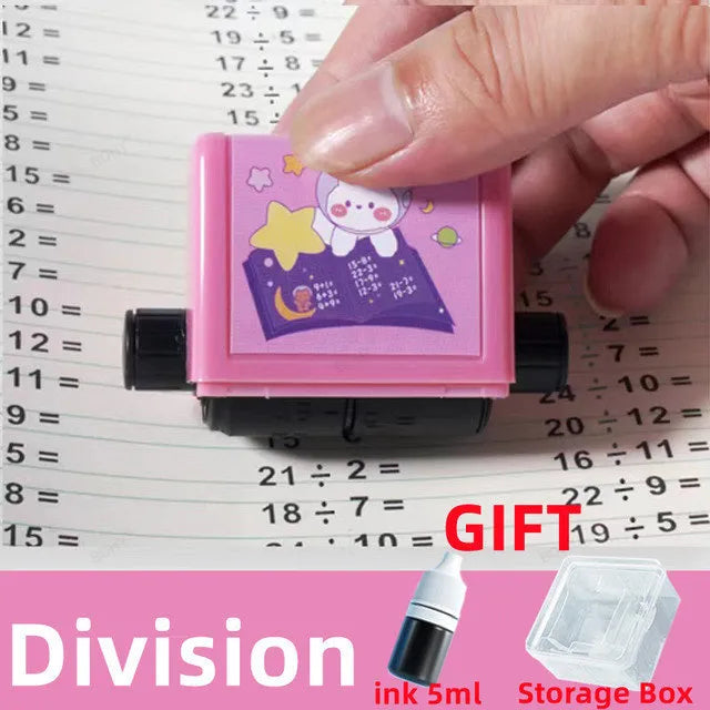 Reusable Calculation Roller Teaching Aid