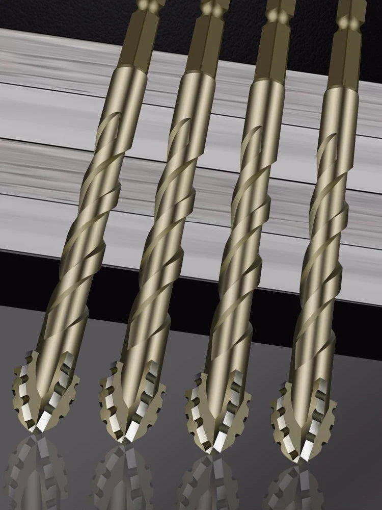 Four-Edged Eccentric Drill For Hand Drill