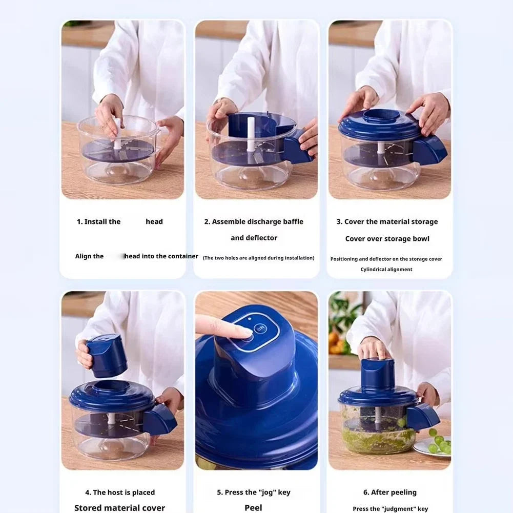 Electric Fruits Skin Peeler