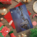 Yeouu | Happy Christmas Village  Light-Up Led Postcard