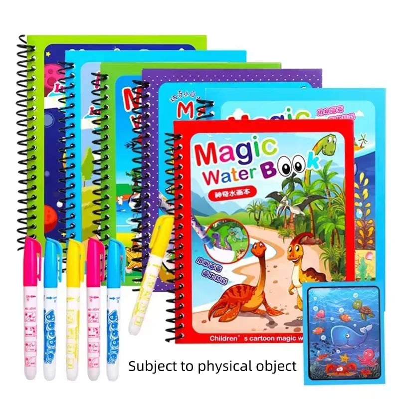 Kids Reusable Water coloring Book