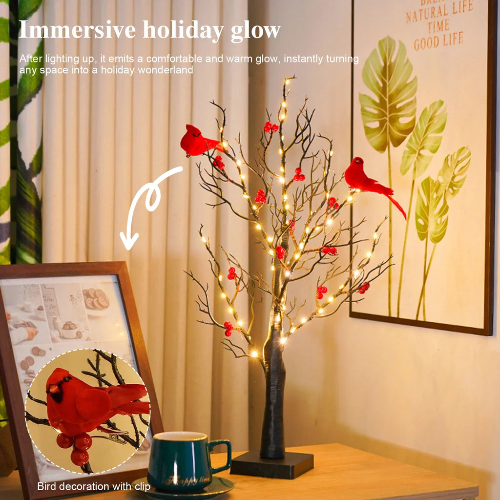 Vintage Glowing Tree