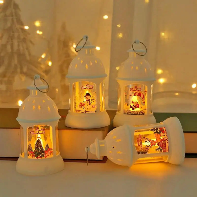 Yeouu | SantaGlow - LED lanterns with Santa Claus motif for a festive and cozy Christmas atmosphere