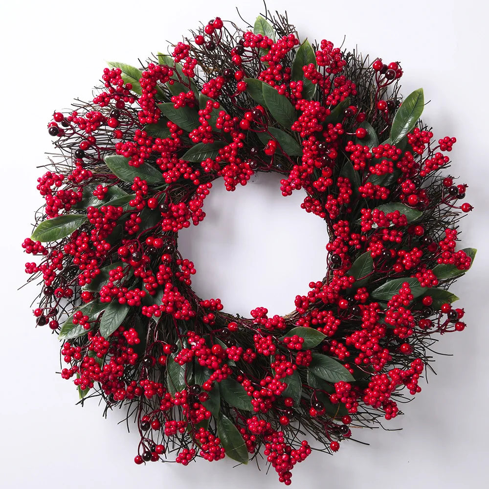 Yeouu | Red Berry Christmas Wreaths
