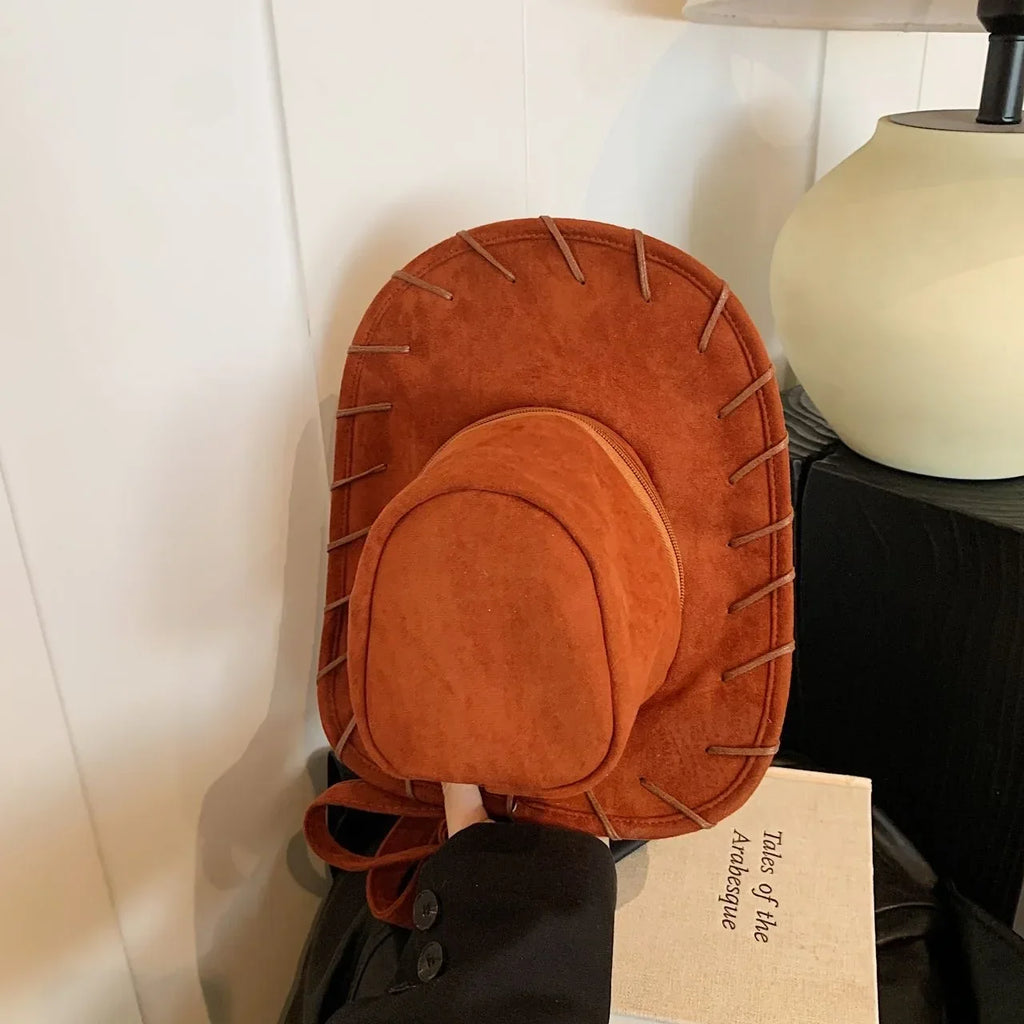 Old Times Cowboy Hat Backpack