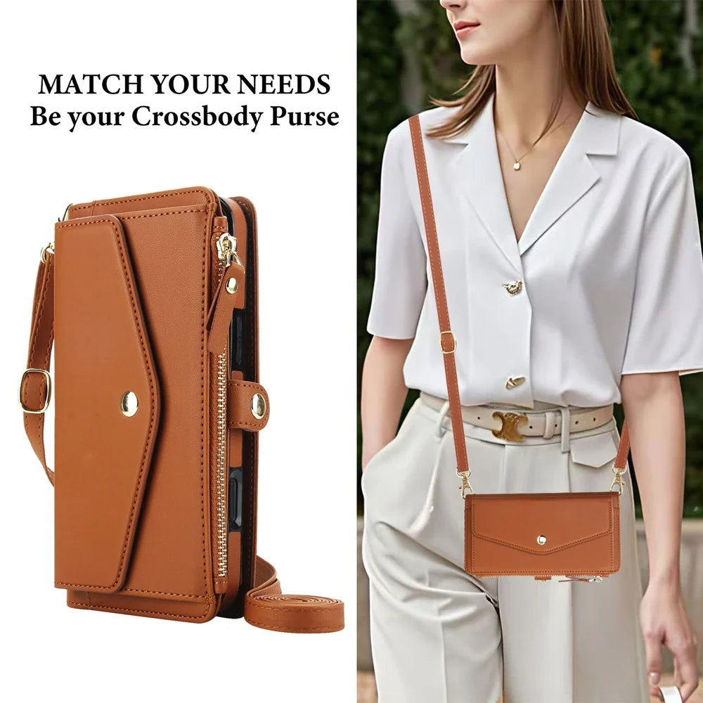Multifunctional Lanyard Wallet Magsafe IPhone Case
