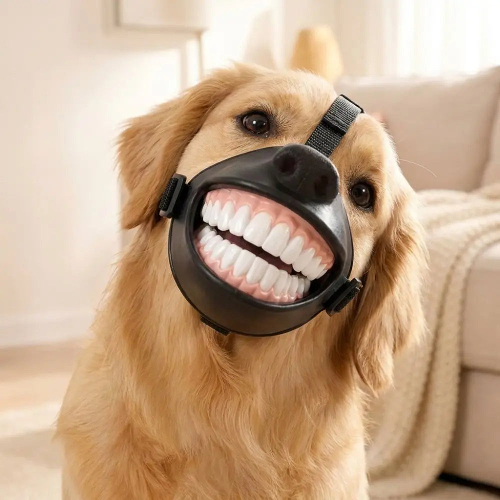 Funny Grinning Dog Muzzle