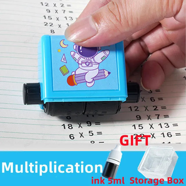 Reusable Calculation Roller Teaching Aid