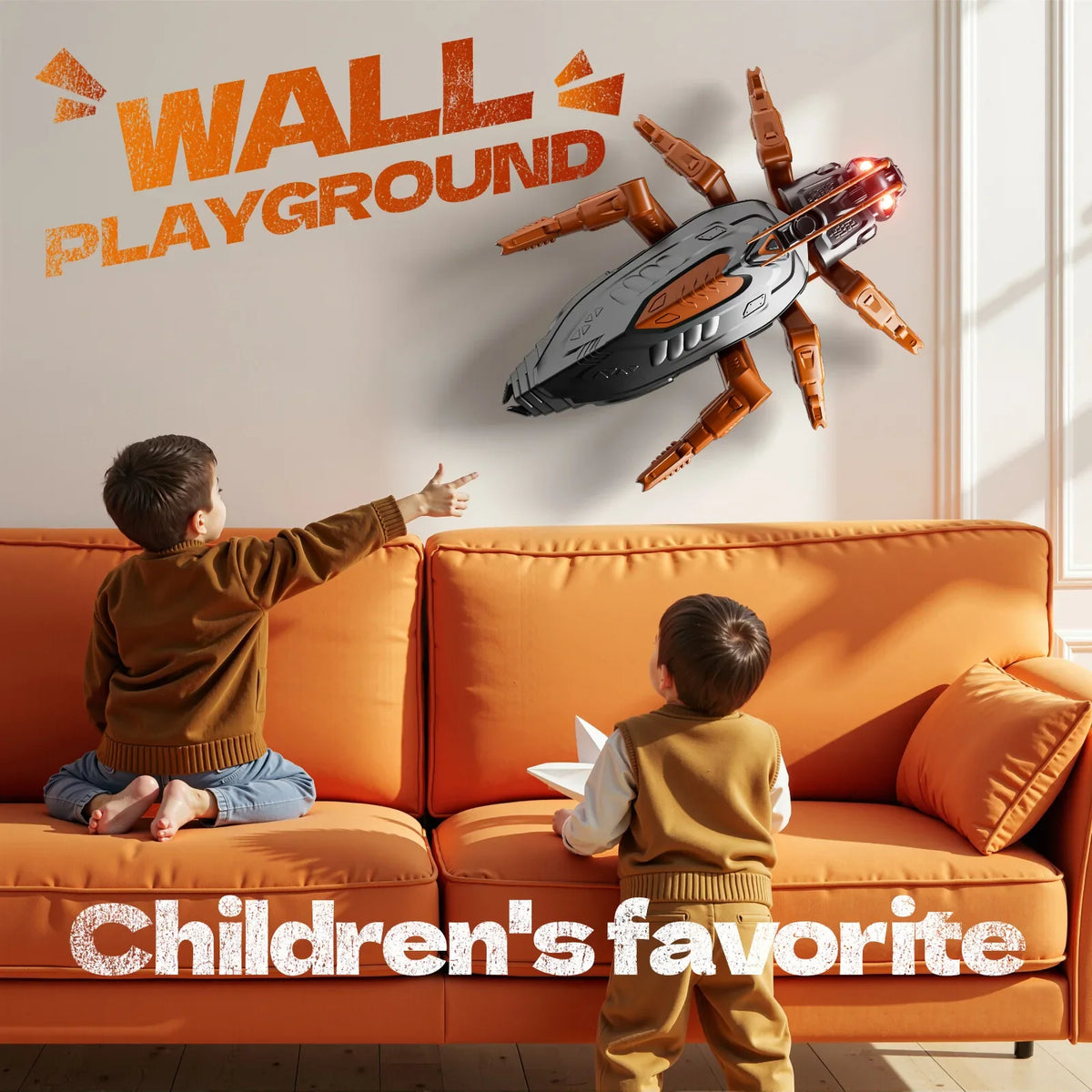 RC Wall Crawler Toy