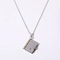Couple Book Pendant Necklace