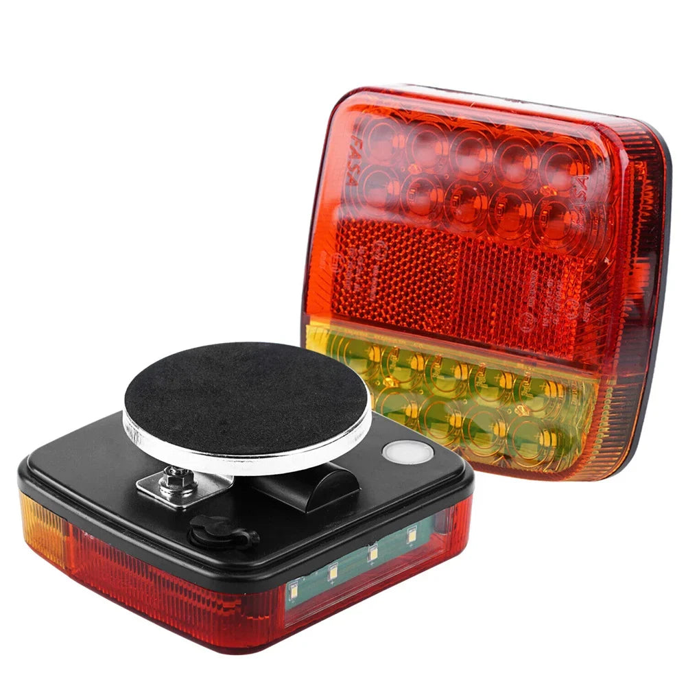 Magnetic Wireless LED Trailer Light 2PCS