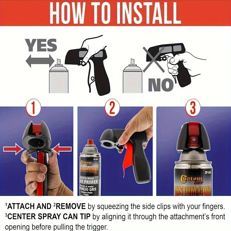 Ergonomic Paint Spray Trigger Grip Tool
