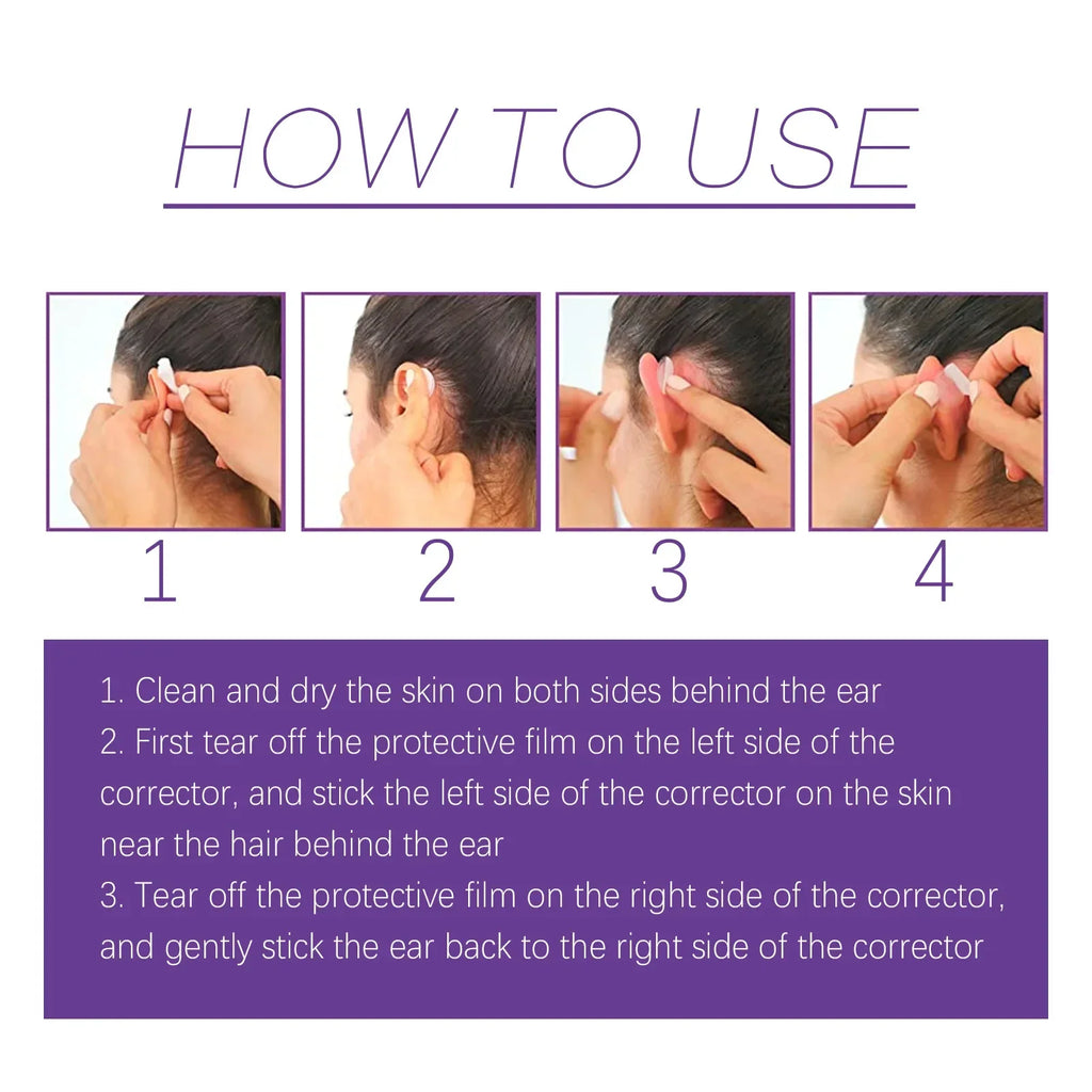 Cosmetic Ear Corrector - 6 Pcs