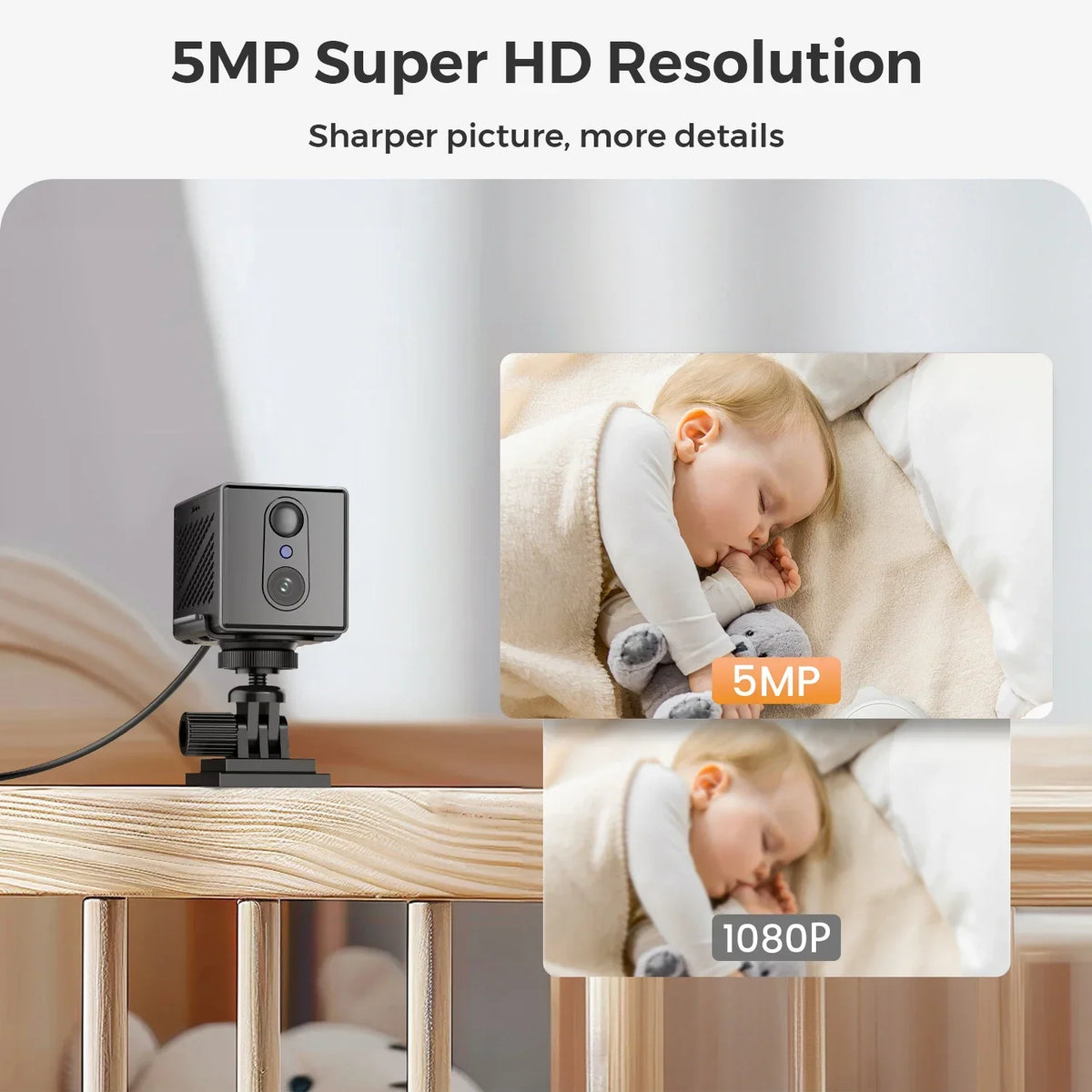 Ultra HD Wifi  Surveillance Camera