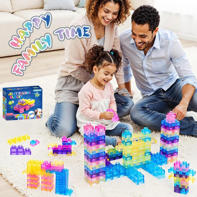 Soft Jelly Building Blocks