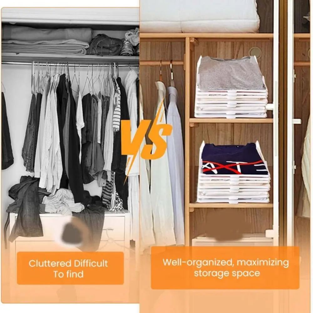 Stackable Lazy Clothes Folding Board