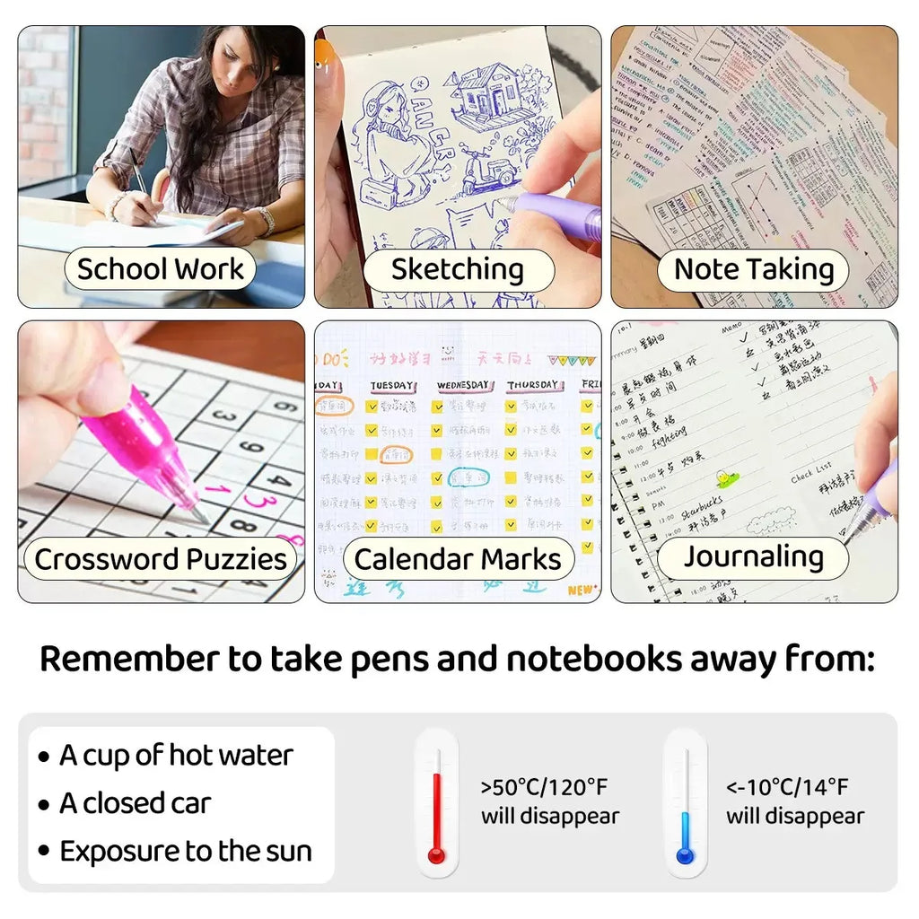 Erasable Gel Pens