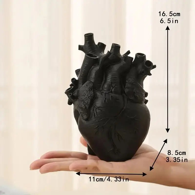 Heart Shaped Flower Vase