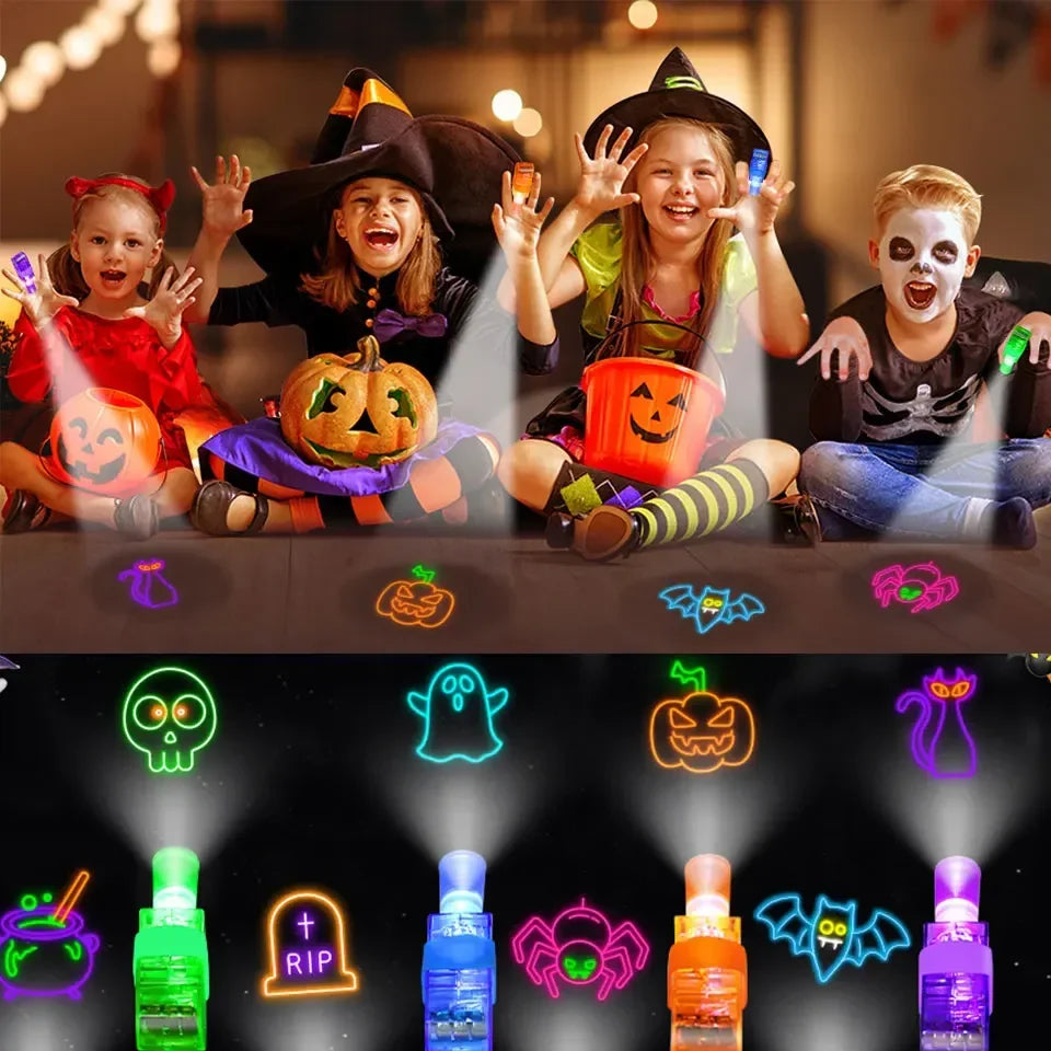 LED Finger Projector Lights
