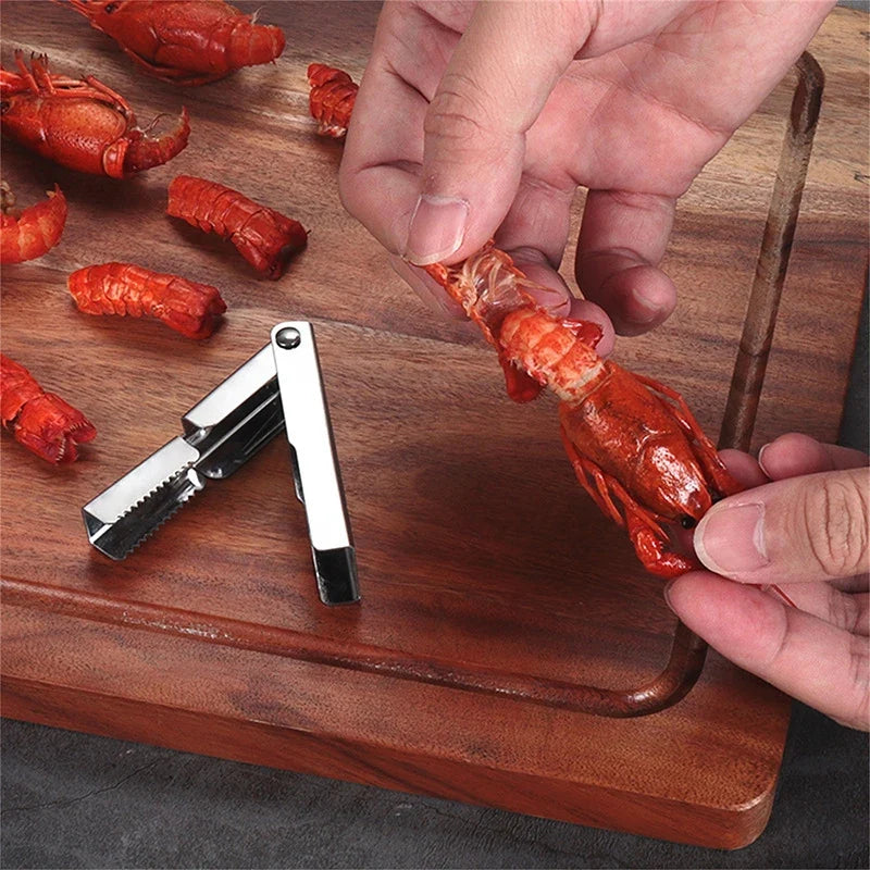 Stainless Steel Shrimp Peeler