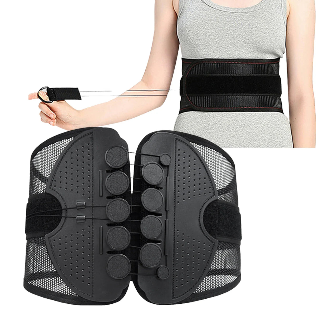 Adjustable Spine Lumbar Support Belt
