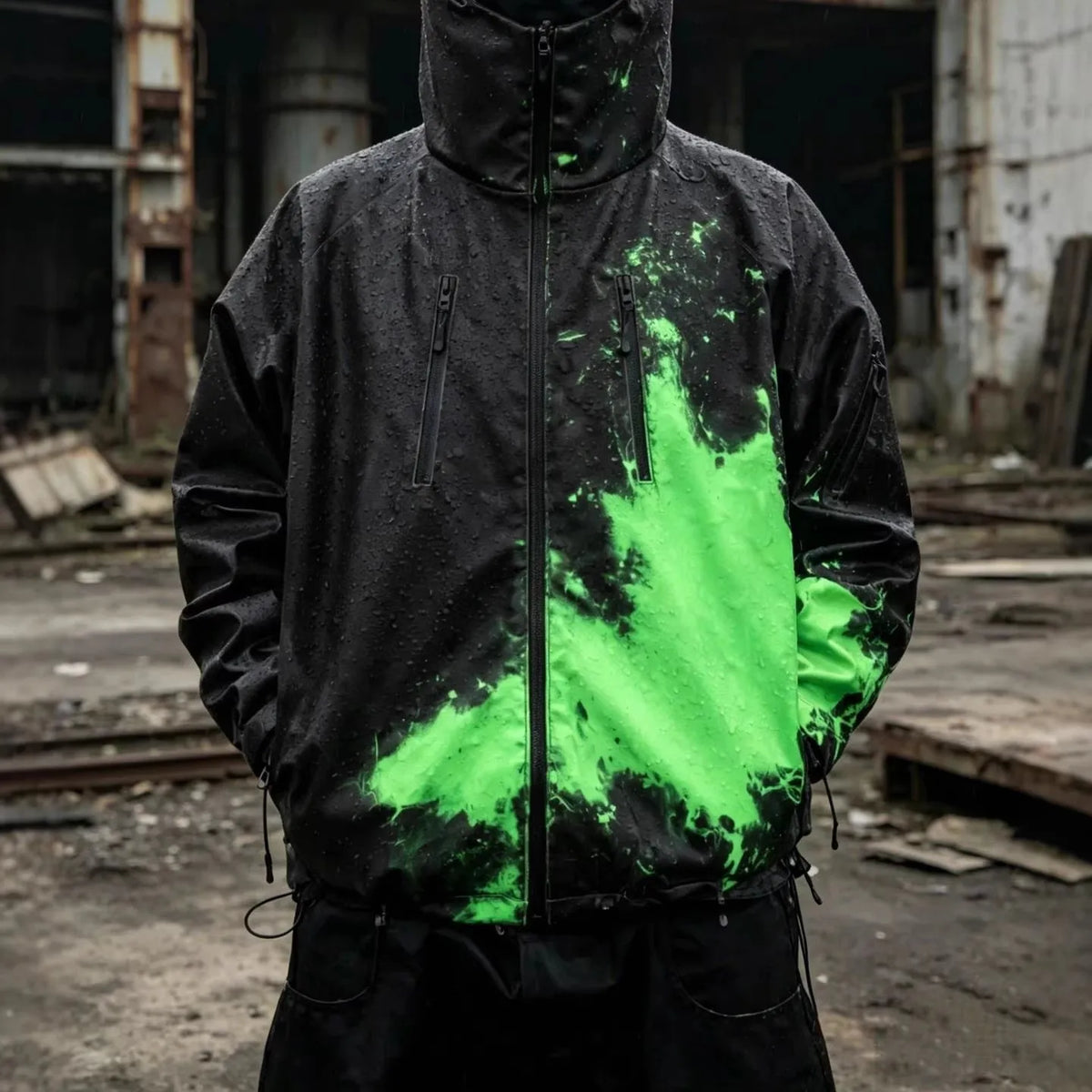 Waterproof Color Changing Hooded Jacket