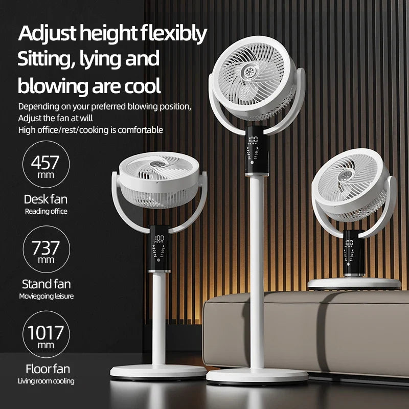 Rotating Telescopic Fan