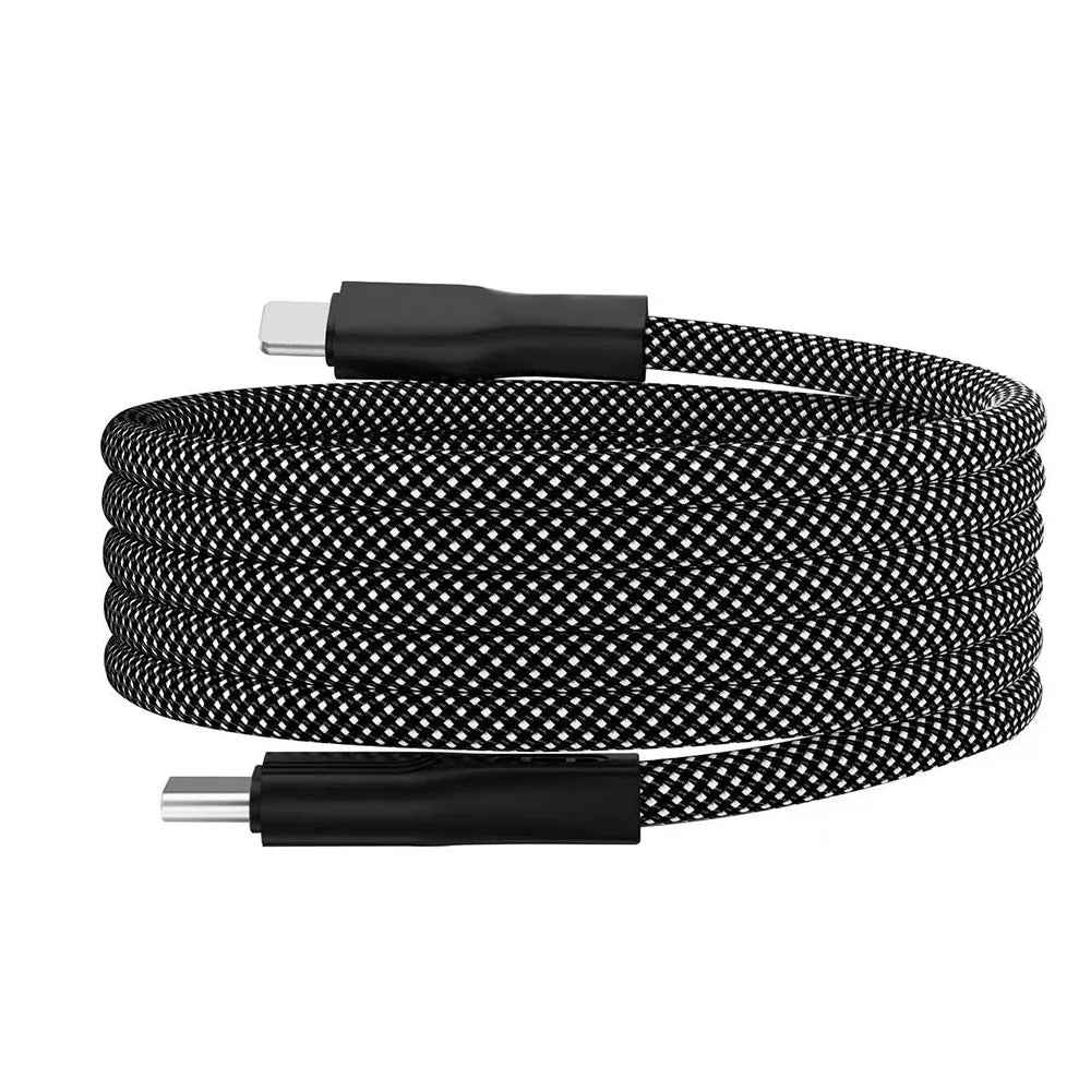 Magnetic Retractable Fast Charging Data Cable