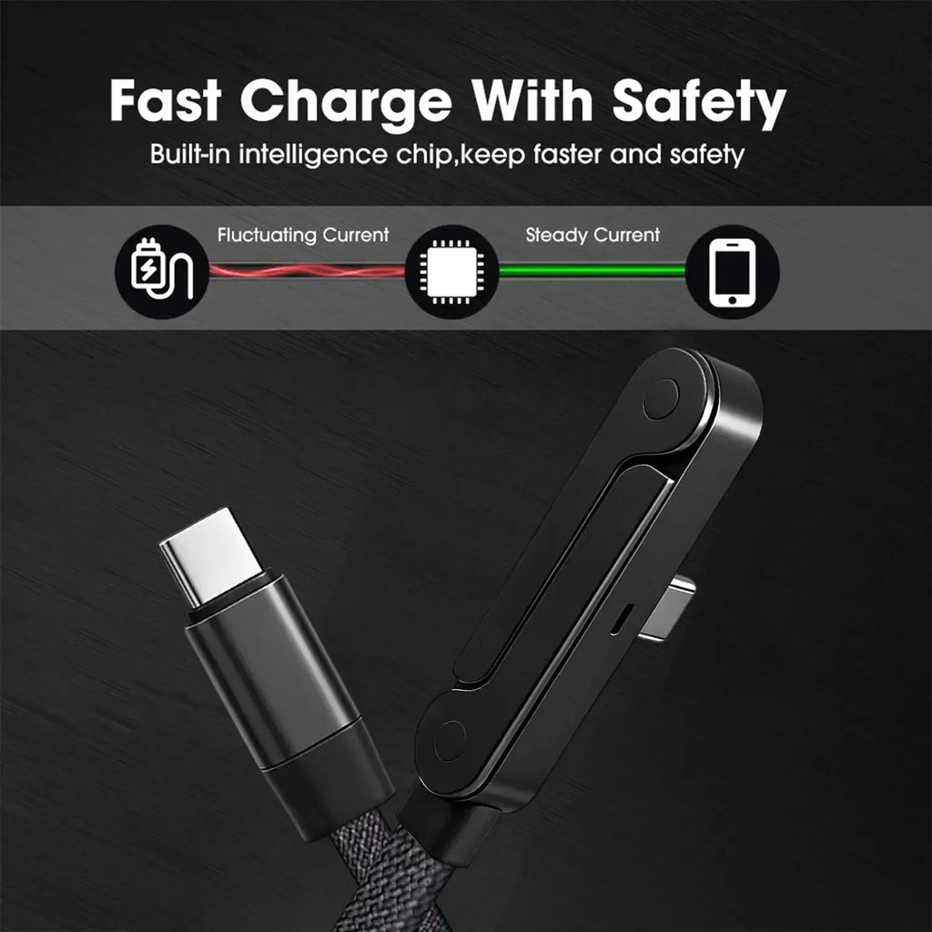 Bend & Charge Fast Charging Type-C Cable