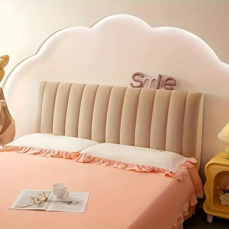 Plush Quilted Bed Headboard Protector