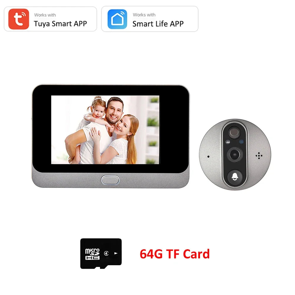 WiFi Door Bell Eye Camera