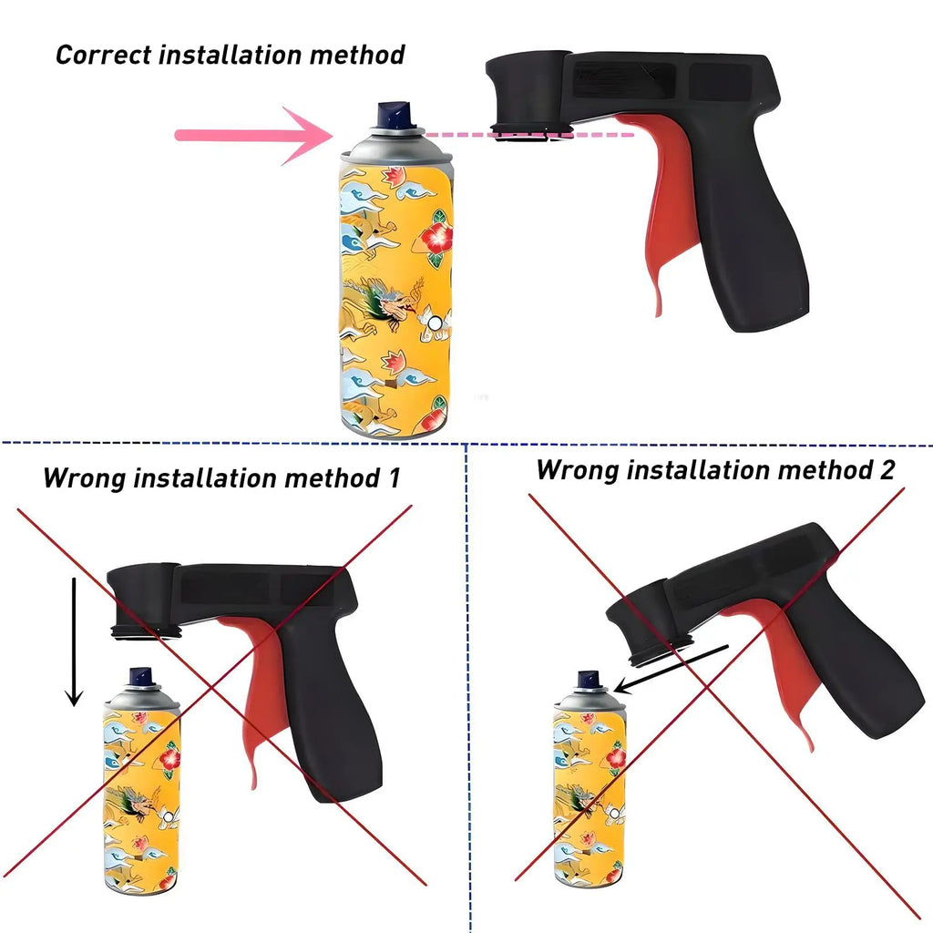 Ergonomic Paint Spray Trigger Grip Tool