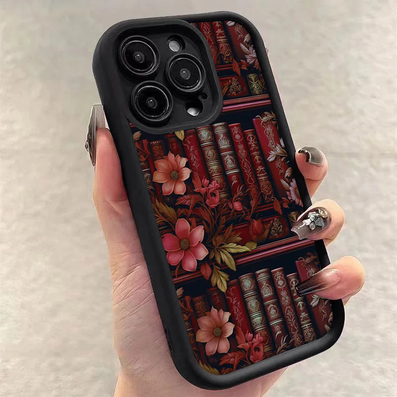 Shockproof Bookshelf iPhone Case