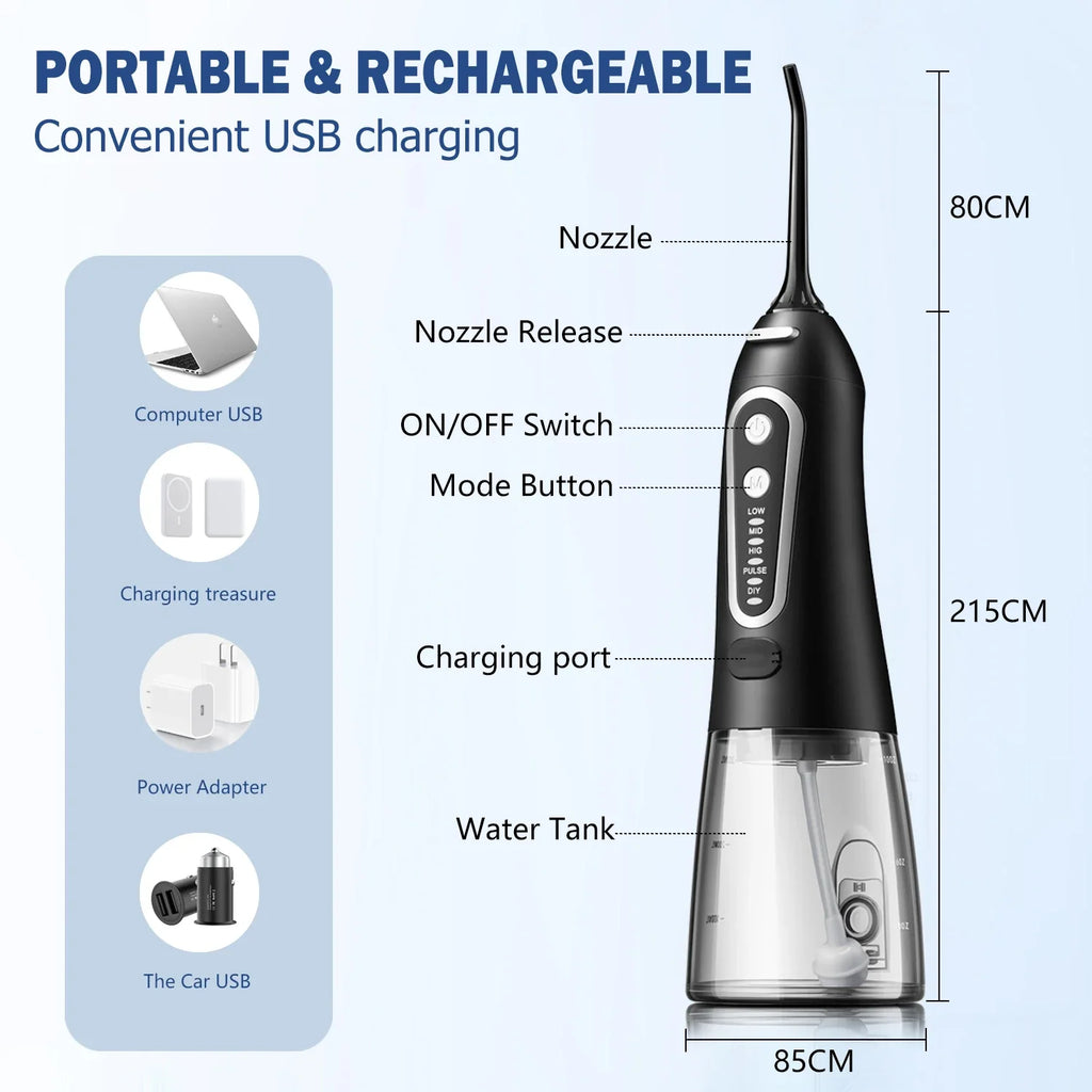 USB Oral Care Water Flosser