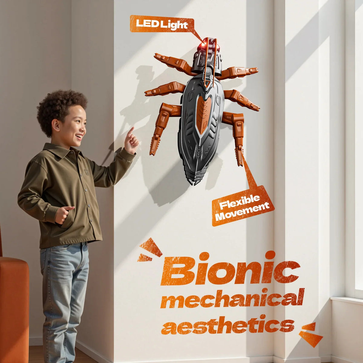 RC Wall Crawler Toy