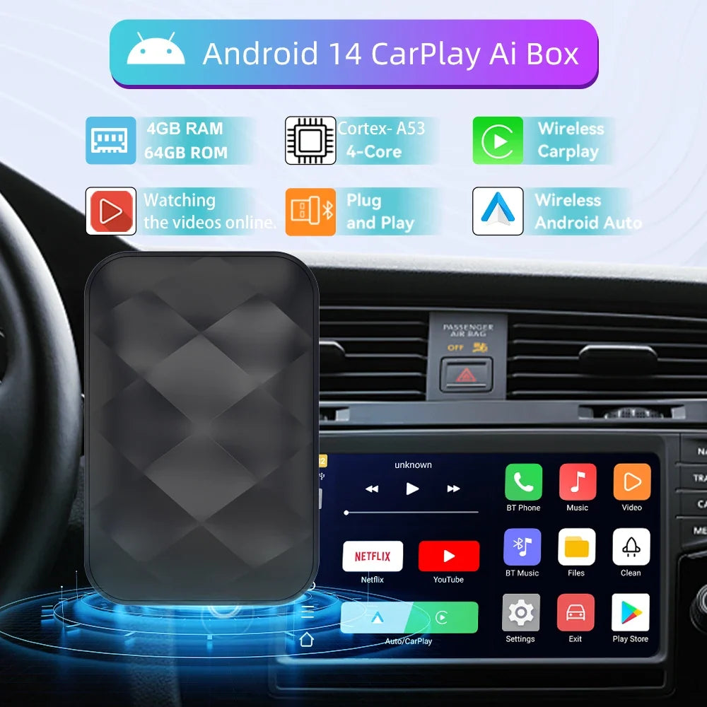 Smart Android Wireless CarPlay