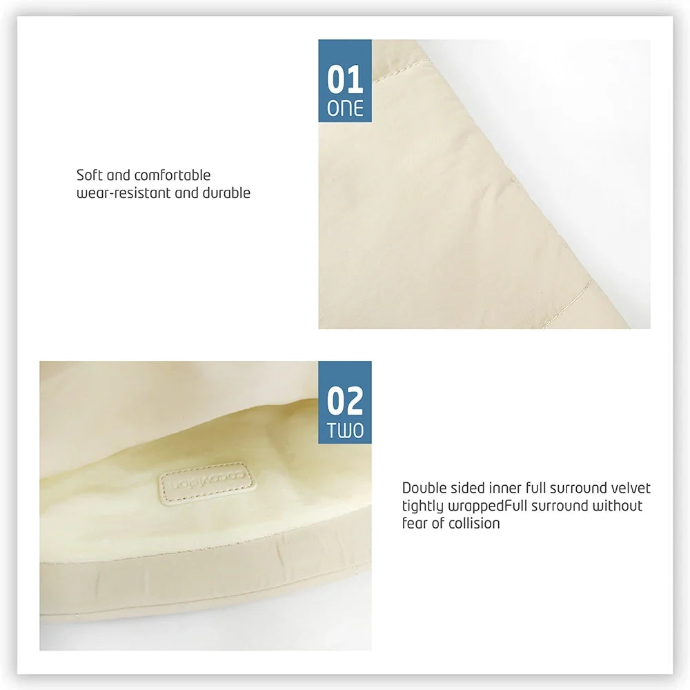 Magnetic Puffy Laptop Sleeve