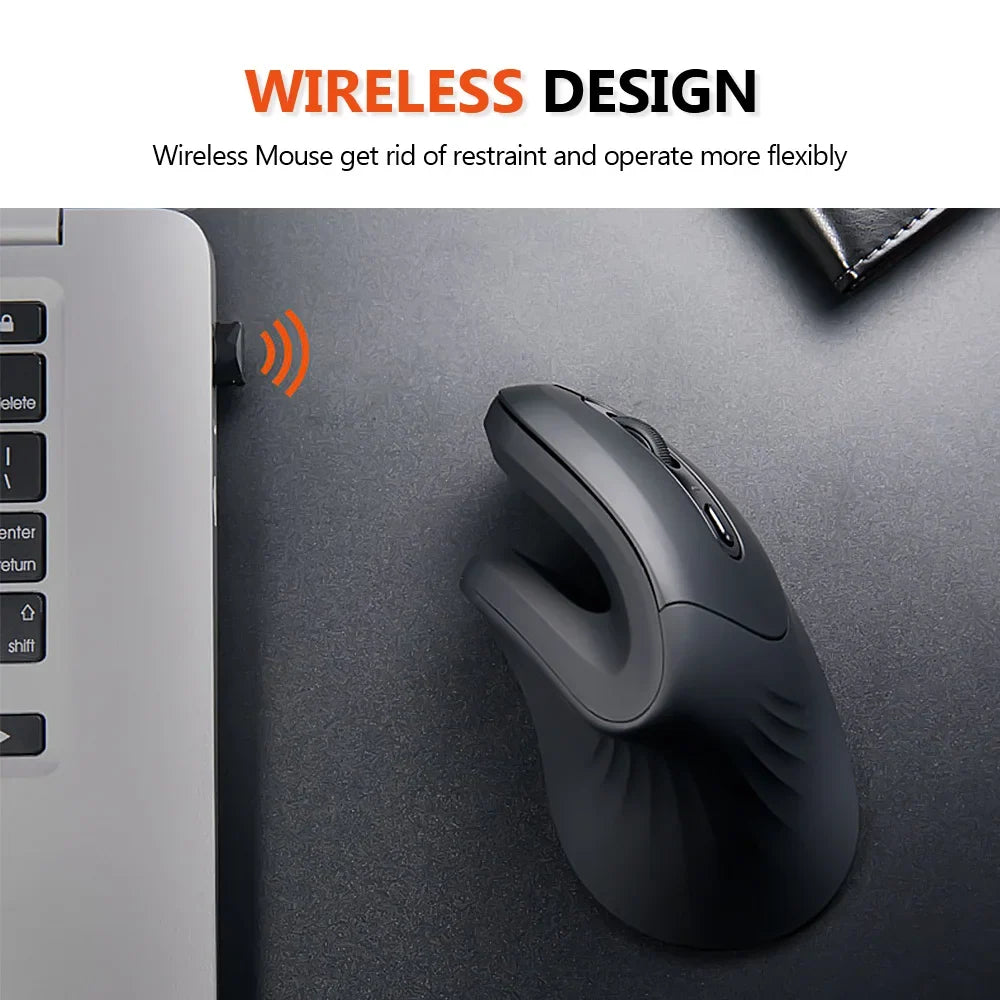 Ergonomic Wireless Vertical Mouse