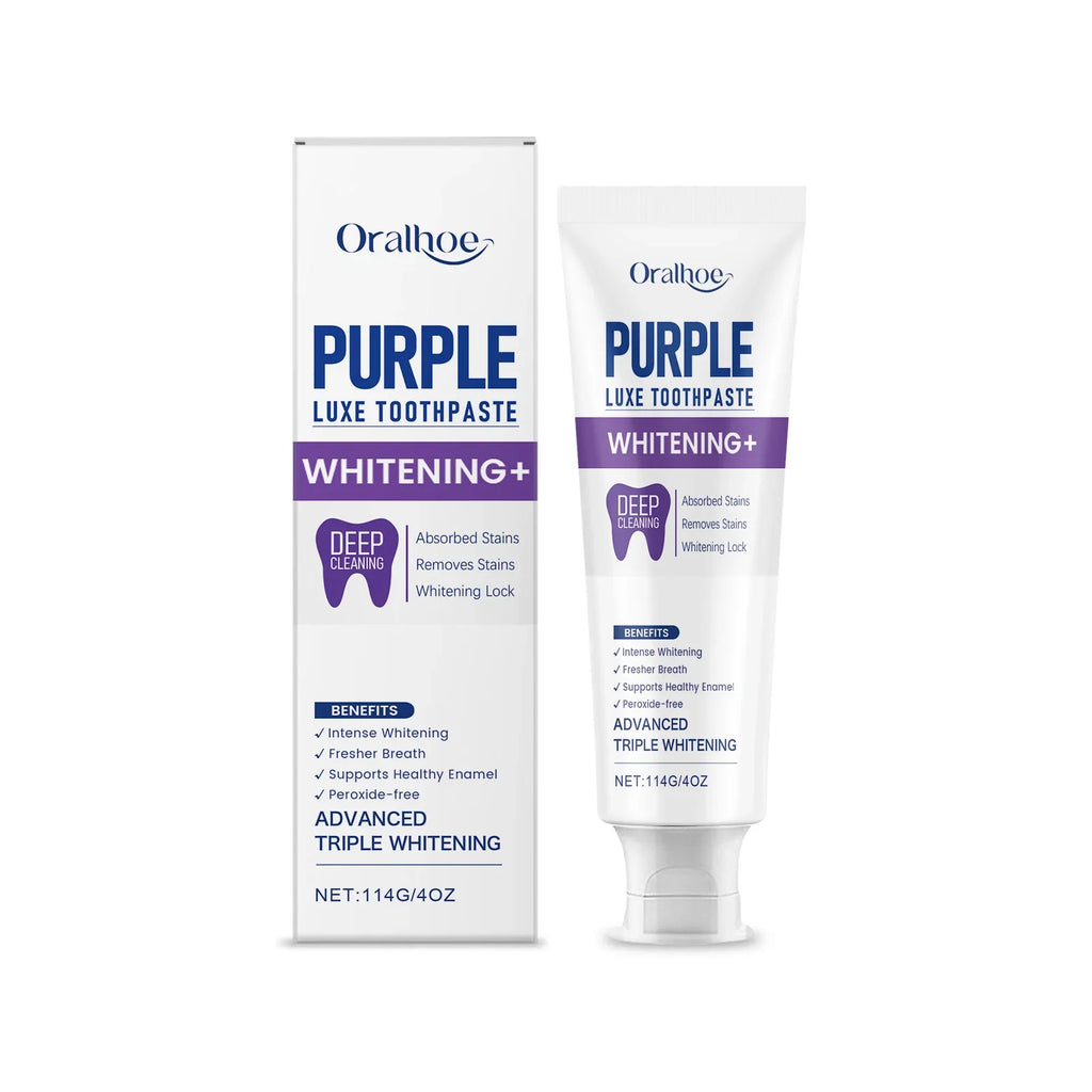 Purple Teeth Whitening Luxe Toothpaste