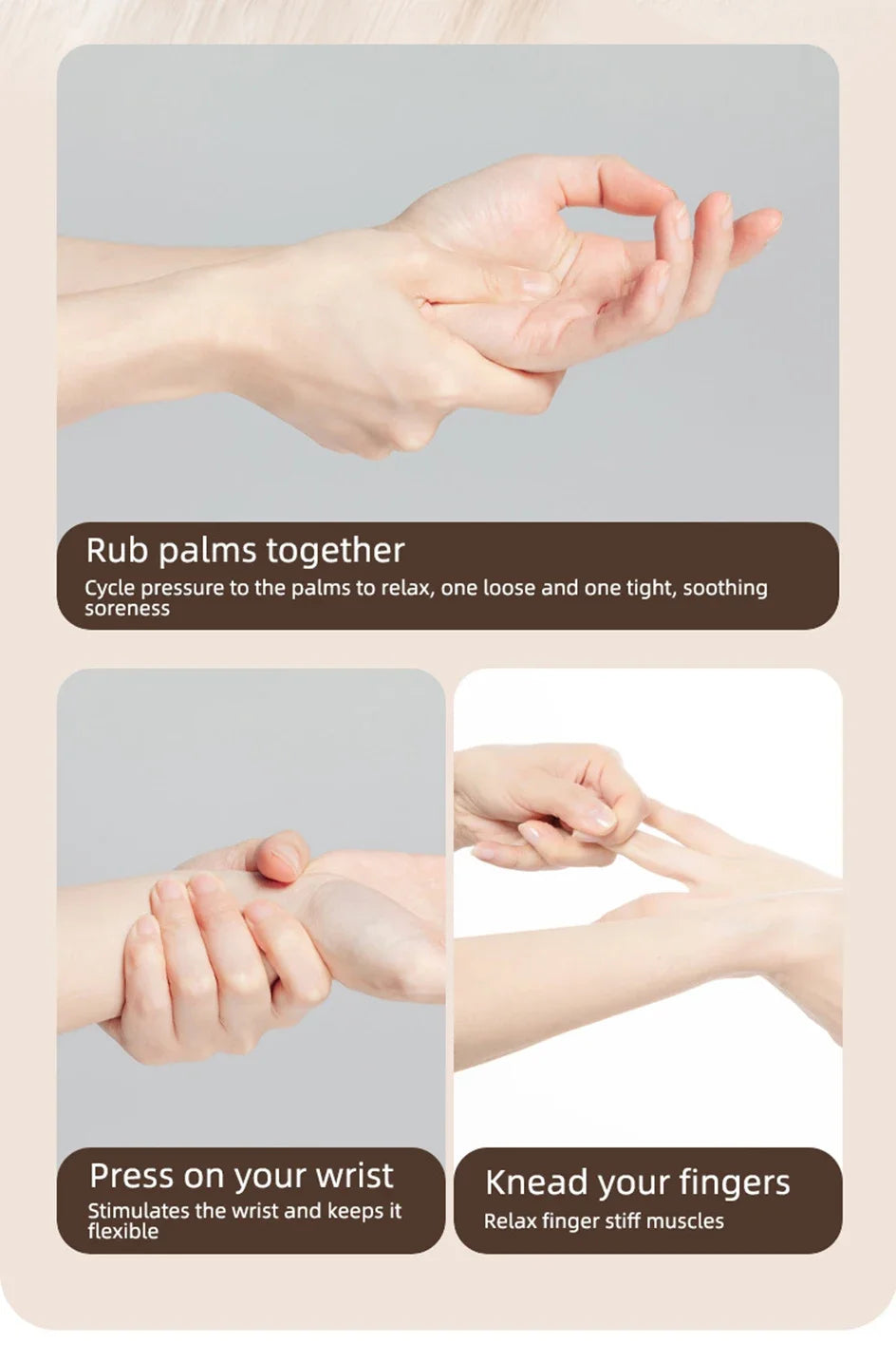 Airbag Compression Hand Massager
