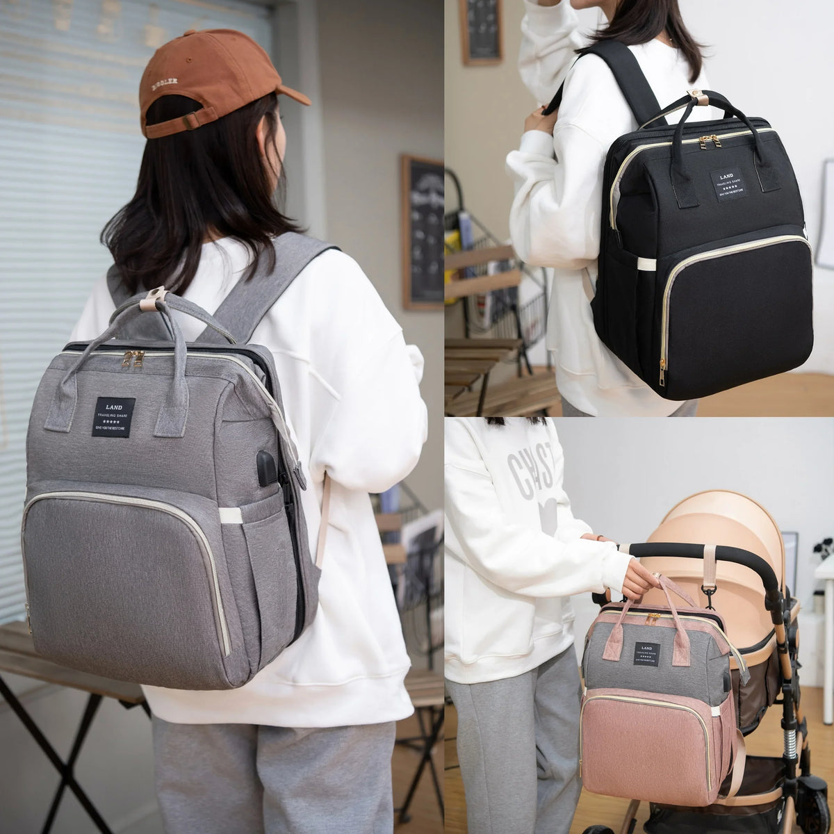 All-in-One LuxeNest Maternity Bag