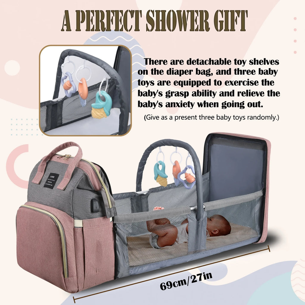 All-in-One LuxeNest Maternity Bag