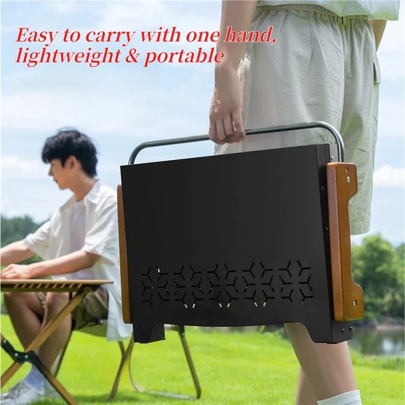 Multifunctional Foldable Charcoal Grill