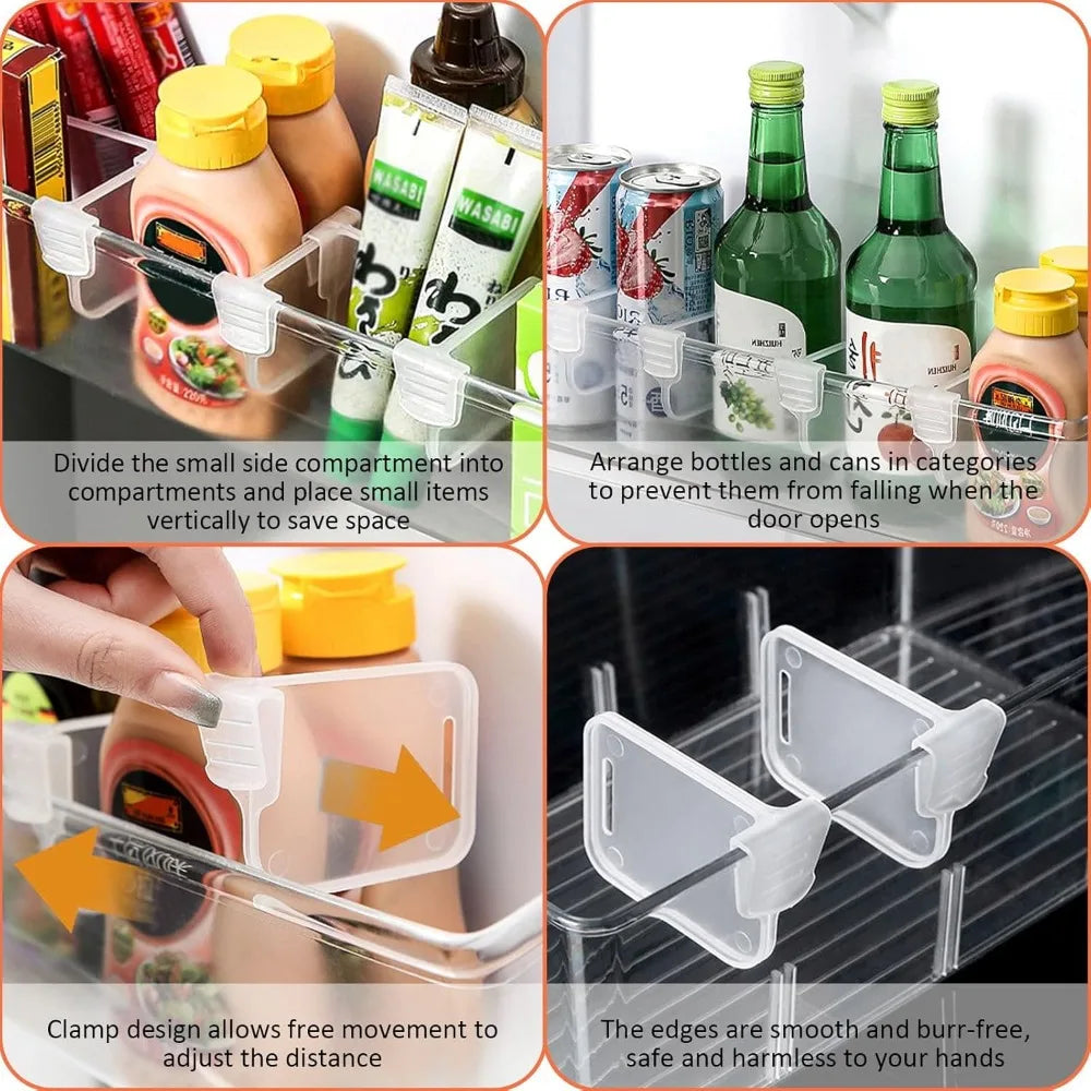 Refrigerator Door Organizer Clip