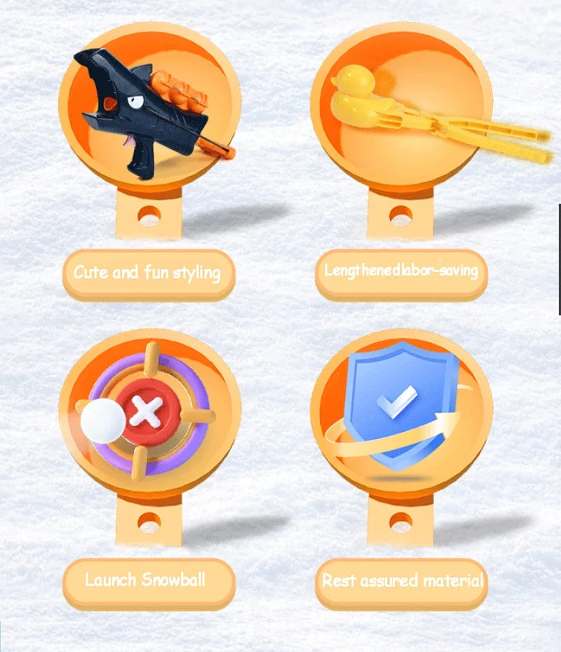 Snowball Launcher Gun Toy