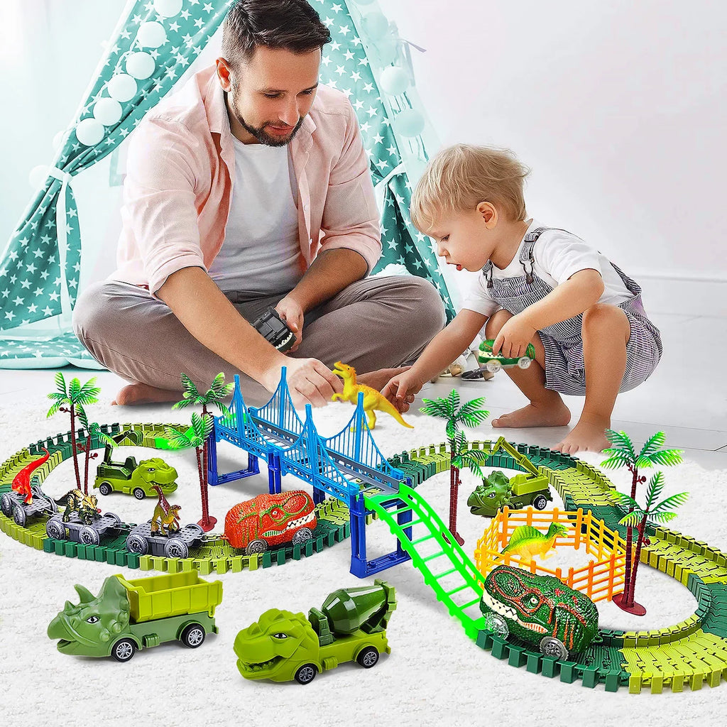 Electric Magic Climbing Dinosaur Track Toy